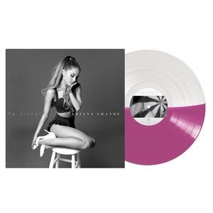 NEW ARIANA GRANDE - MY EVERYTHING - CLEAR / VIOLET VINYL